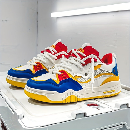 Sneakersy męskie | lekka podeszwa, siateczkowe wstawki