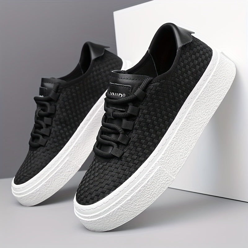 Sneakersy męskie | gruba gumowa podeszwa, sznurowane