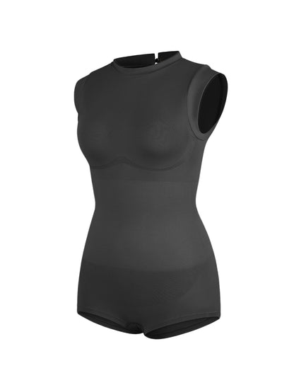 Body modelujące damskie | wysoki kołnierz, bezszwowe