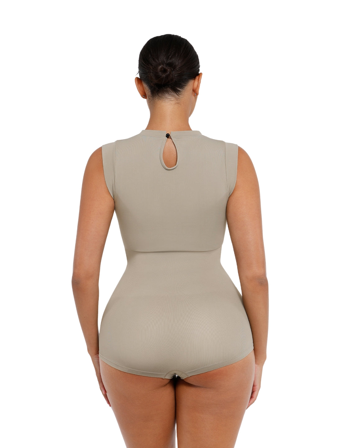 Body modelujące damskie | wysoki kołnierz, bezszwowe
