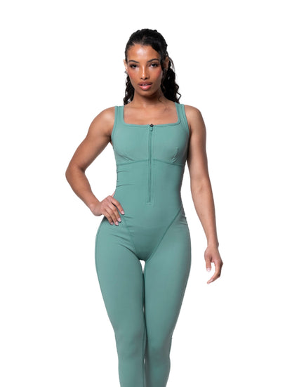 Catsuit damski | zamek, odpinane wkładki