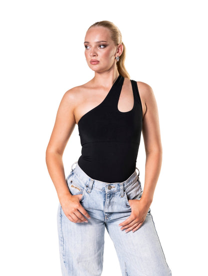 Body modelujące damskie | na jedno ramię, tył string