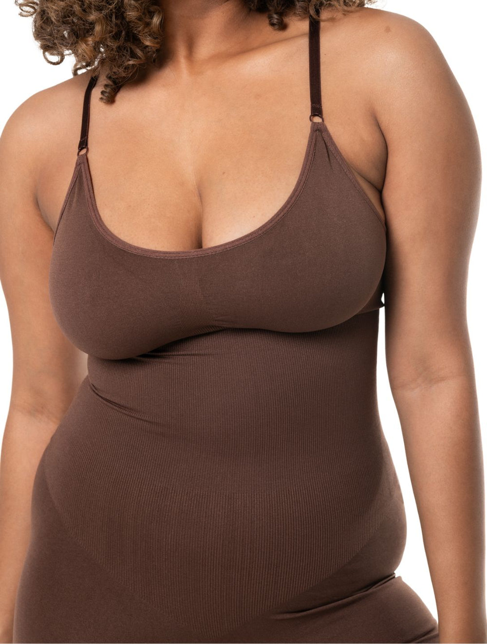 Body modelujące | bezszwowe, regulowane ramiączka