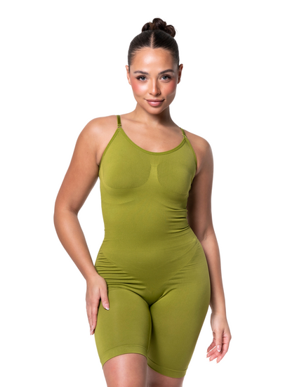 Body modelujące | bezszwowe, regulowane ramiączka