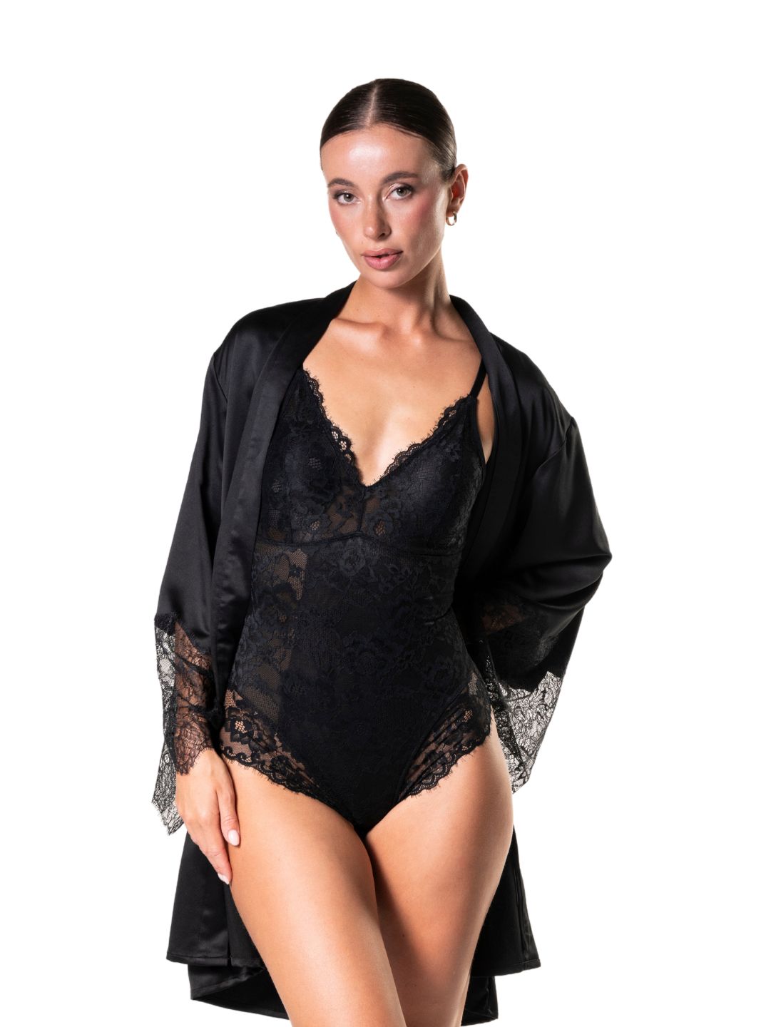 Body modelujące damskie | koronka