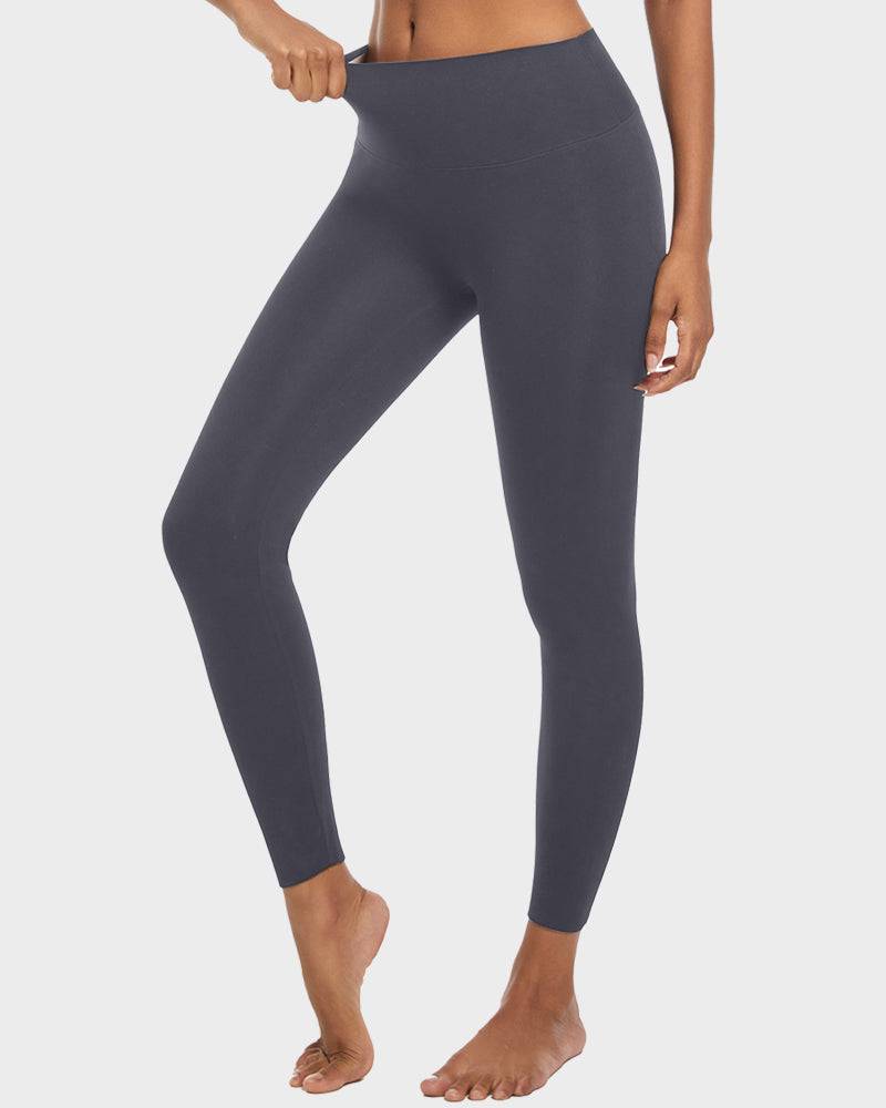 Legginsy modelujące damskie | ocieplane, wysoki stan
