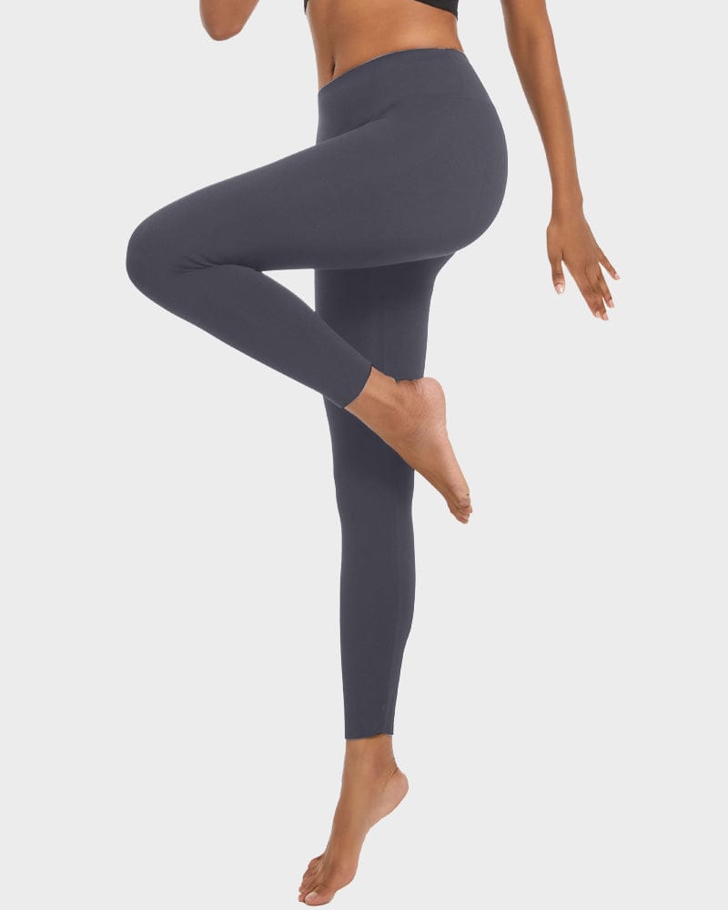 Legginsy modelujące damskie | ocieplane, wysoki stan