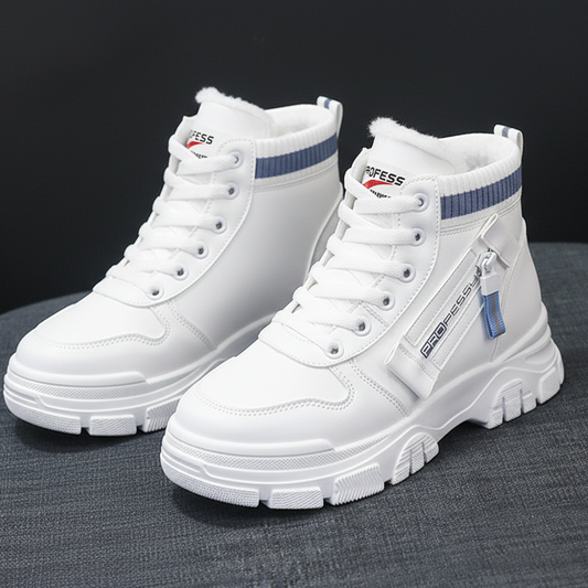 Sneakersy damskie | ocieplane, platforma
