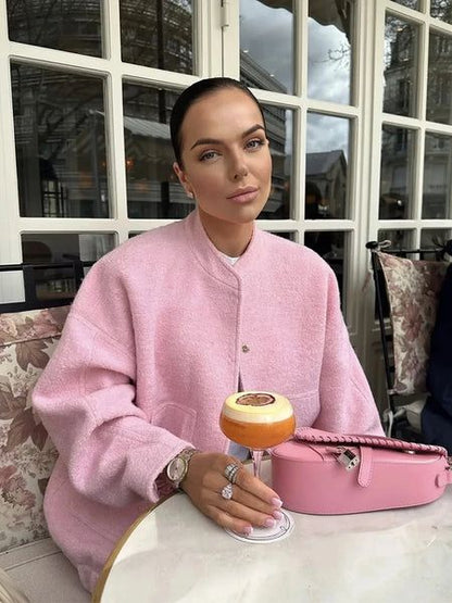 Sweter damski oversize | grube dzierganie