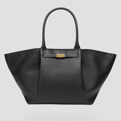Torba shopper damska | oversized, magnetyczne zapięcie