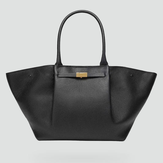 Torba shopper damska | oversized, magnetyczne zapięcie