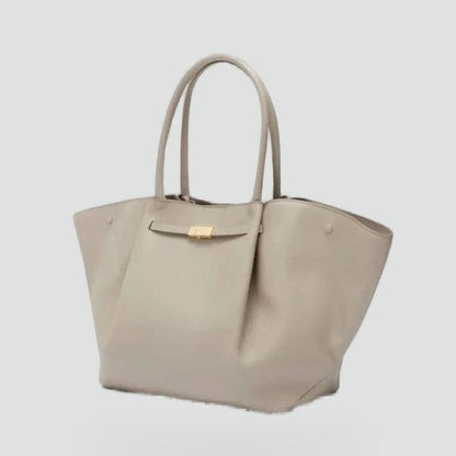 Torba shopper damska | oversized, magnetyczne zapięcie
