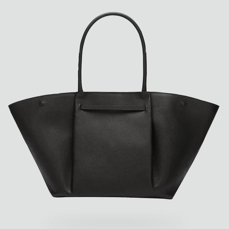 Torba shopper damska | oversized, magnetyczne zapięcie