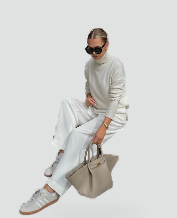 Torba shopper damska | oversized, magnetyczne zapięcie