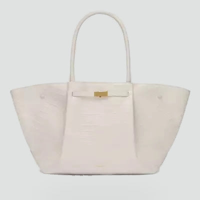 Torba shopper damska | oversized, magnetyczne zapięcie