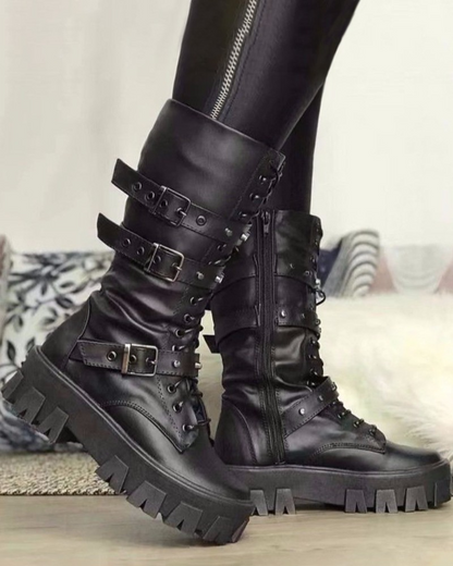 Buty zimowe damskie | wspierająca podeszwa